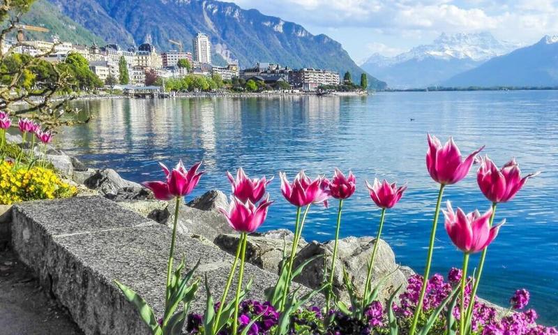 Montreux, a joia da Riviera Suíça